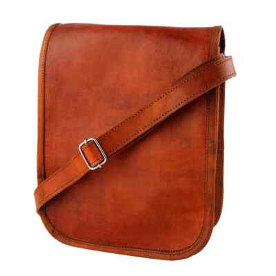 Brown Leather Shoulder Bag Vintage Look Attractive Women Bag For Daily Use &Gift