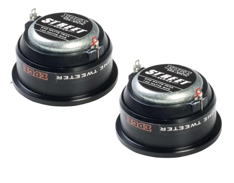 Par de altavoces tweeter de seda EDGE EDS1SPLTN-E1 1,9" pulgadas 240 W Foto 4 de 4