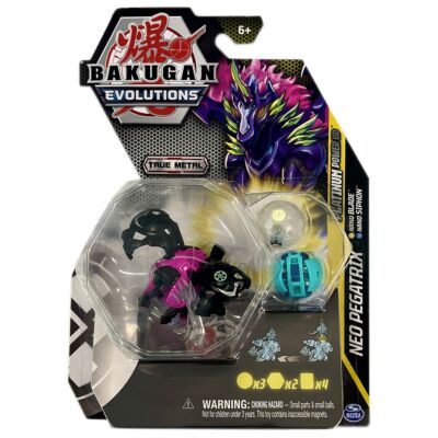 BakuganEvolutions6063394PlatiumPowerUpNeoPegatrixNanoBladeNanoSiphonTrueMetal