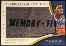 2015 Immaculate Collegiate Rookie Premiere Player Caps Dakari Johnson /14