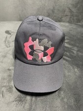 Under Armour Hat Cap Strap Back Grey Pink Camo Adjustable Embroidered Girls