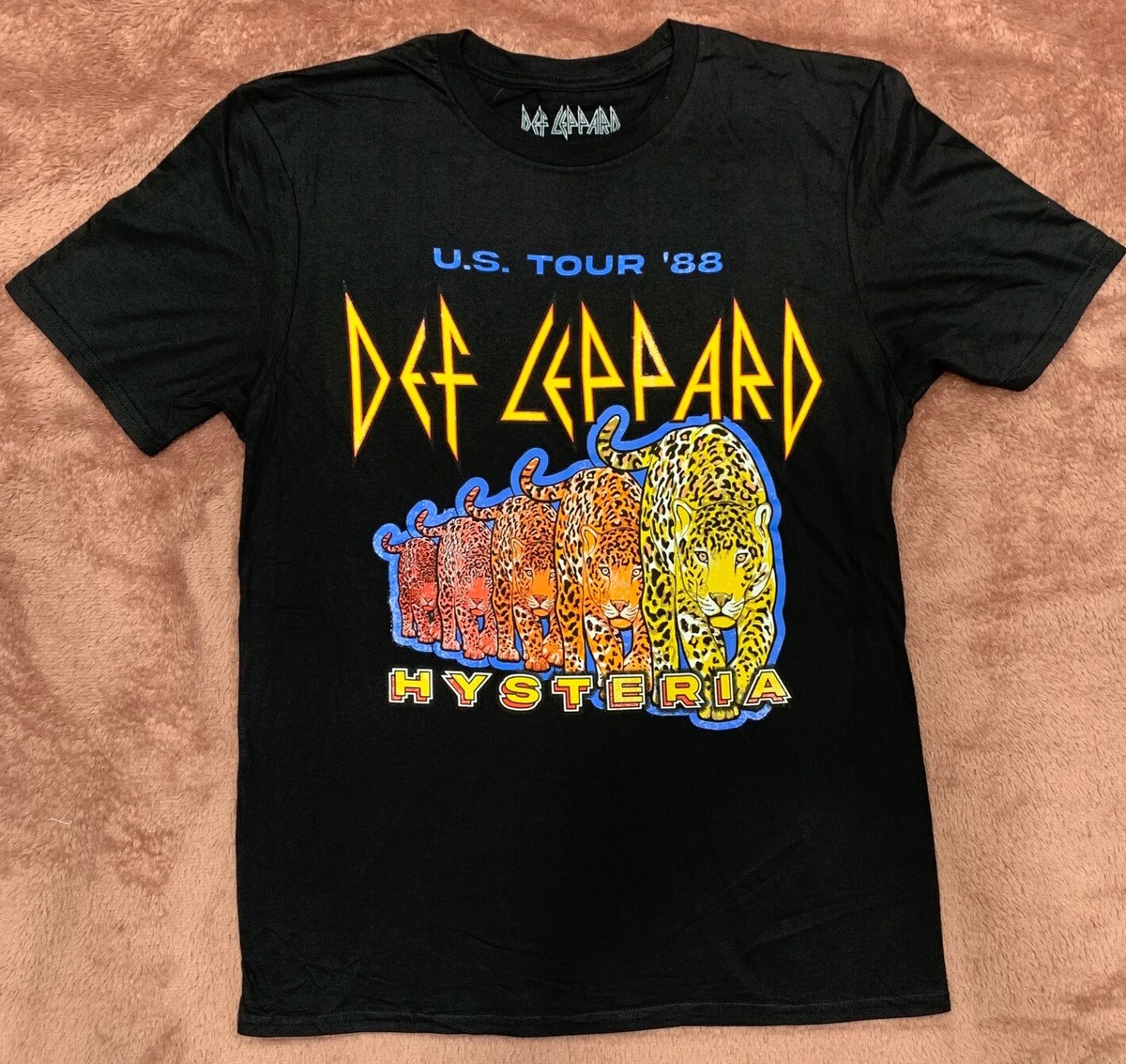 Def Leppard Hysteria 88 Tour Tee | eBay