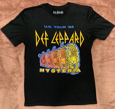 Def Leppard Hysteria 88 Tour Tee | eBay
