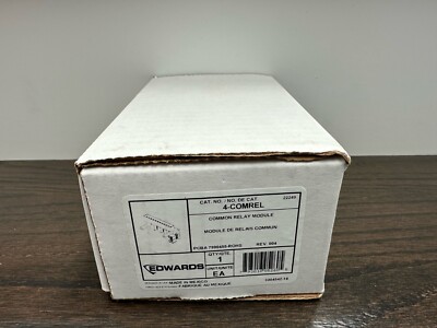 BRAND NEW EST Edwards 4-COMREL Common Relay Module FREE SHIPPING !!!