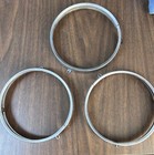 <!--F#f_0-->For 1964-1972 GM A Body Stainless Steel Headlight Retainer Trim Rings 5 3/4