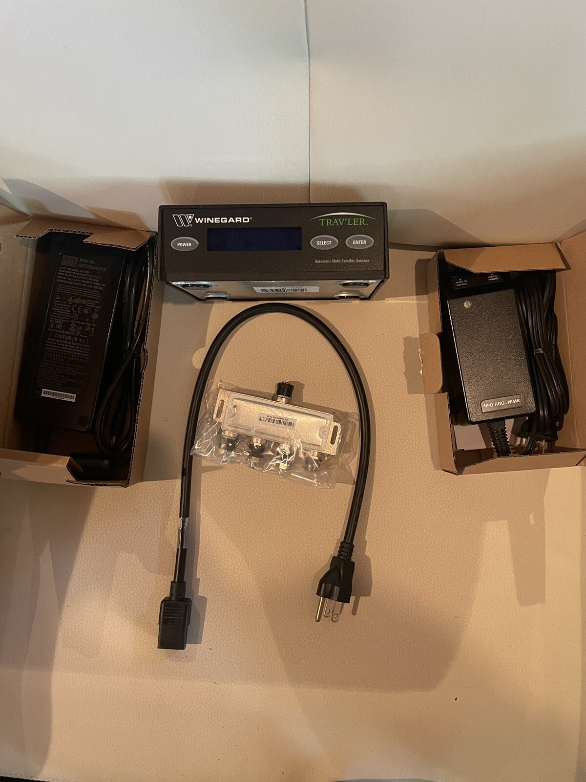 Winegard Traveler Satellite TV Antenna Interface Box BRAND N