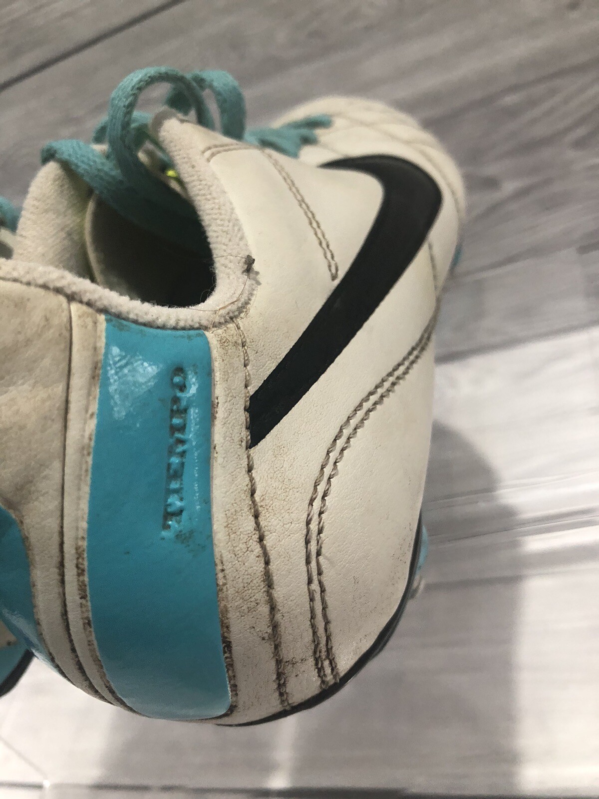 Nike Tiempo football boots Size 3 Uk Kids Changeable Studs eBay