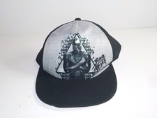 Marvel Black Panther Snapback Hat Cap Comic OSFM Gray Black Unworn