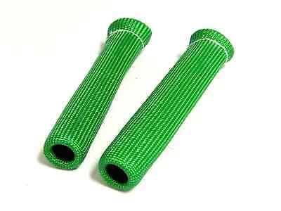 2 PC PURPLE SPARK PLUG WIRE INSULATOR PROTECTOR SHIELD BOOT SLEEVE 1/" INCH DIA