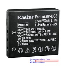 Kastar Replacement Battery for Leica BP-DC8  Leica X Vario Digital Camera