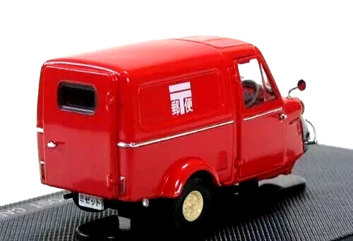 EBBRO 1/43 RESIN DAIHATSU MIDGET 3-WHEELED TRUCK VAN JAPANESE POST JAPAN 1961 - Image 2 of 4