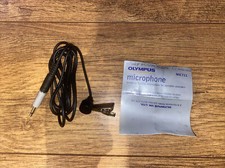 Olympus Universal Tie Clip Microphone - For Portable Recorders 2.5 3.5 Mm Me711