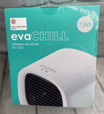 Evapolar evaCHILL White Portable Mini Air Conditioner & Humidifier