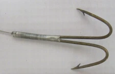 CHALLENGER LURES ENGLISH STYLE DOUBLE WIRE SNELLED GORGE HOOKS PICK SIZE