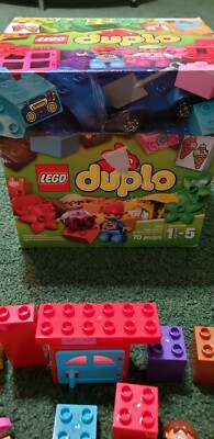 2 LEGO Duplo 10618 Creative Building Box Lot - COMPLETE & DUPLO