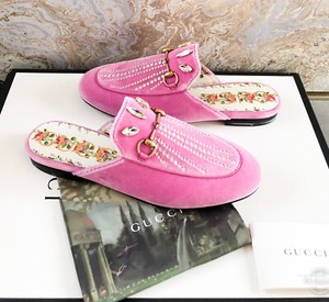 gucci princetown velvet