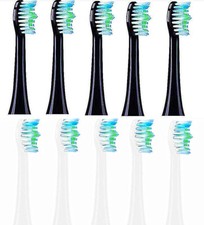 10Pack Electric Toothbrush Heads compatible with Fairywill P91  P80 US ONLY les
