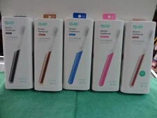 1 NEW QUIP Adult  Electric  Toothbrush Sonic Vibrating Bristles - Various Colors