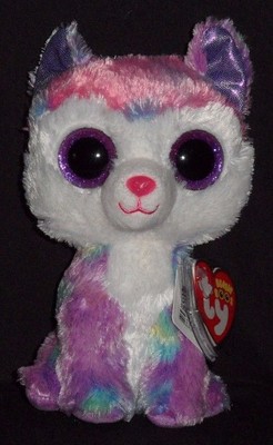 TY BEANIE BOOS - IZABELLA the 6'' DOG - CLAIRE'S EXCLUSIVE - MINT with MINT TAG 