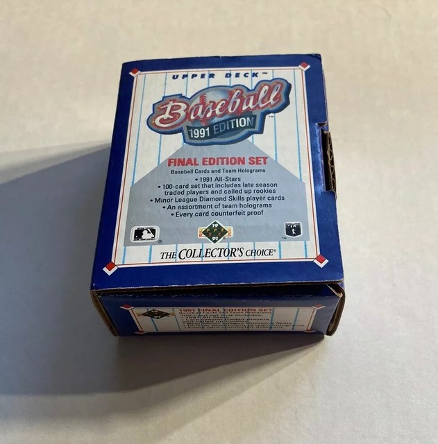 Upper Deck 1991 Final Edition 100 Baseball Card (429296