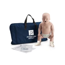 Prestan Infant CPR Training Manikin with Rate Monitor, Medium Skin, MCR Medical