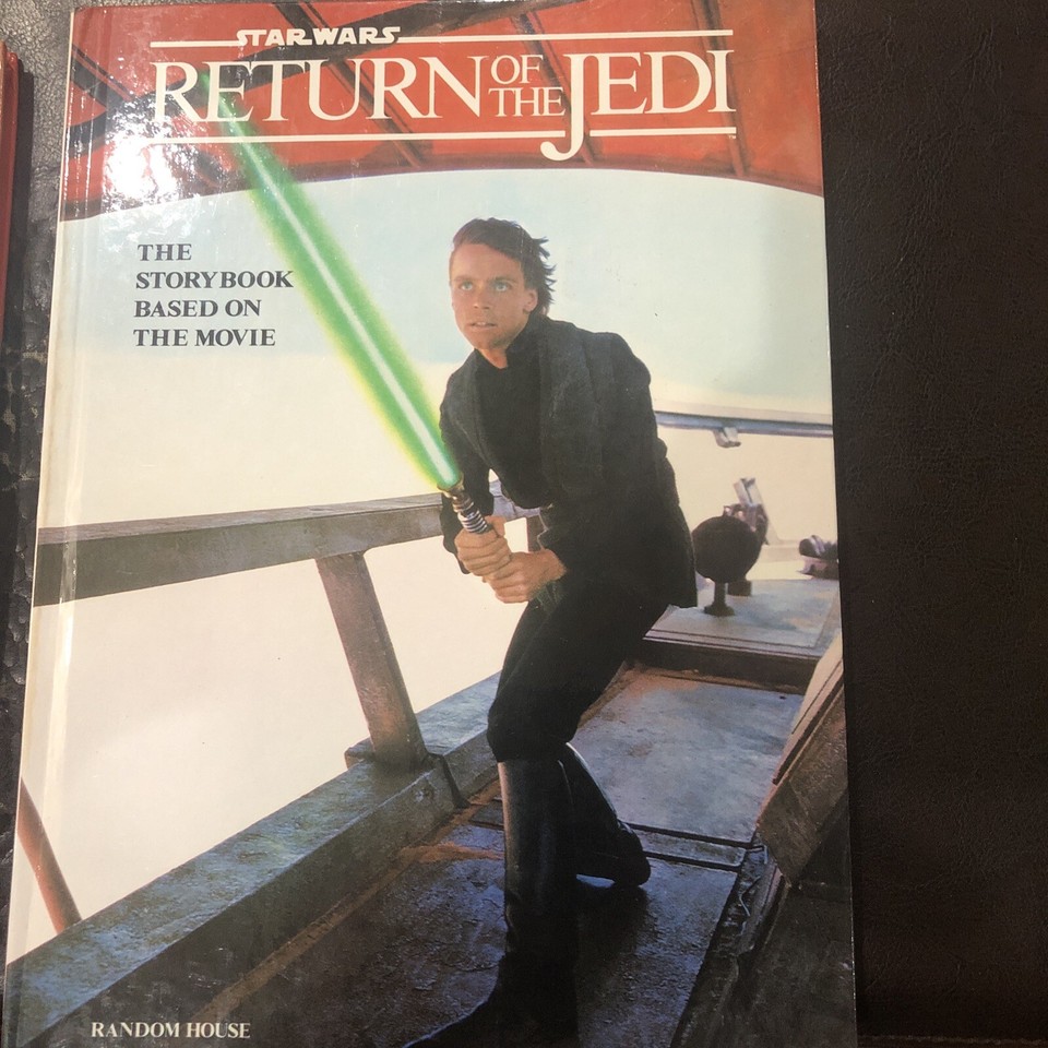Vintage 1983 Star Wars Return of the Jedi Hardback Book Random House