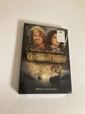 Cutthroat Island DVD Geena Davis 1995 Movie (NEW/SEALED)