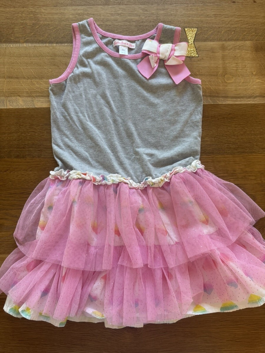 Sophia Grace & Rose Girls Dress Size 7-8 Sleeveless Tutu Skirt Gray Pink | eBay Sophia Grace & Rose Girls Dress Size 7-8 Sleeveless Tutu Skirt Gray Pink | eBay