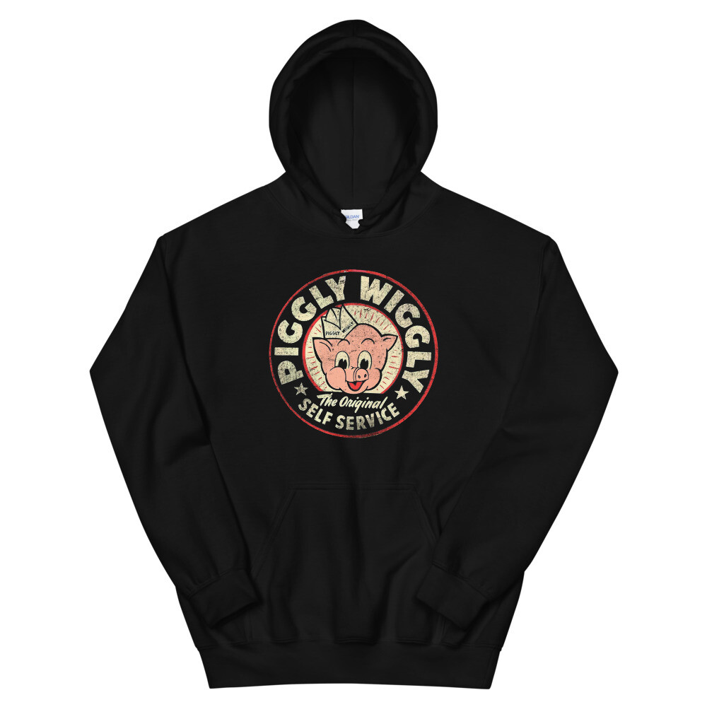 Piggly Wiggly Grocery Store Black Unisex Hoodie