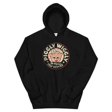 Piggly Wiggly Grocery Store Black Unisex Hoodie