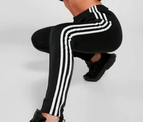 Adidas Originals SS - Size 6 UK women-ladies - black / white stripes | eBay