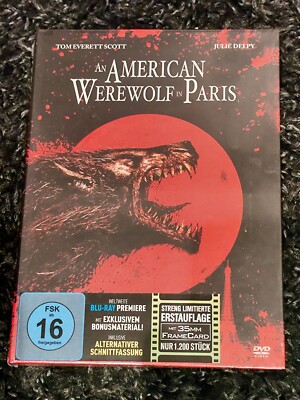 An American Werewolf in Paris Mediabook Turbine Originalverpackt
