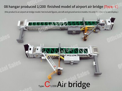 Airport GSE 1/200 Precision Boarding Bridge (Type C) Diecast Metal Optional Part