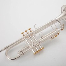 Hot sell Free shipping LT198GS-85 Silver plated gold keys Bb trumpet with case