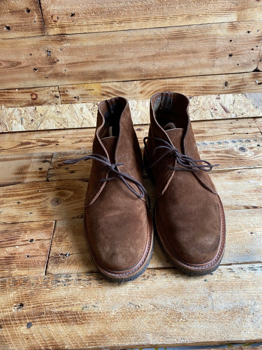 Trickers Chukka suede brown boots UK US