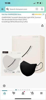 Charmzone KN94 Tone Up Fit