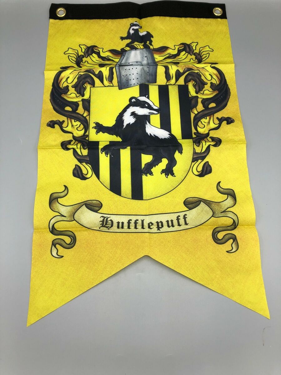 Harry Potter House Banner Flag Gryffindor Slytherin Ravenclaw