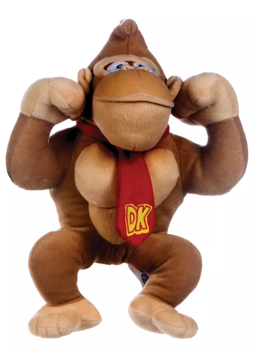 OFFICIAL NEW SUPER MARIO BROS 12 DONKEY KONG PLUSH SOFT TOY NINTENDO