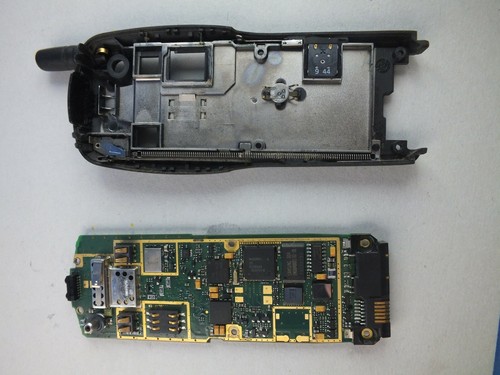 Original Nokia 7110 Dunkelgrün Platine Back Cover Camelion Handy Autotelefon