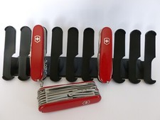 10 X EDC SWISS ARMY / VICTORINOX / DISPLAY STAND - FITS ALL 91MM MODELS