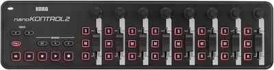 KORG nanoKONTROL2 Black Slim-Line USB CONTROLLER JAPAN