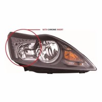 Depo Scheinwerfer Rechts OS Schwarzchrom Blinker Ford Focus Mk2 3/2008-6/2011