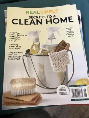 SECRETS TO A CLEAN HOME Real Simple 2022