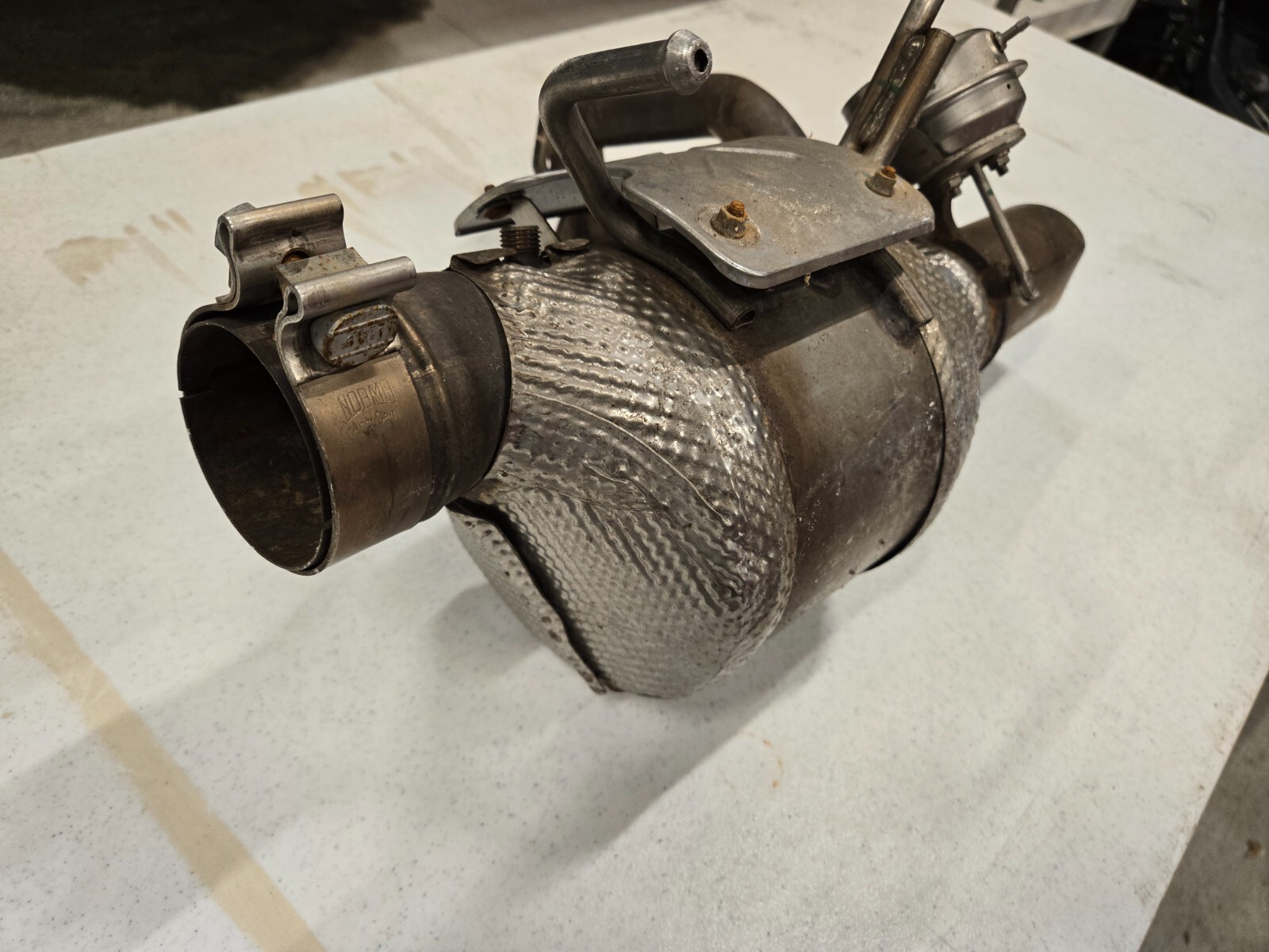 Ferrari F8 Tributo,  Rear Muffler, Used, P/N 900538 456 458