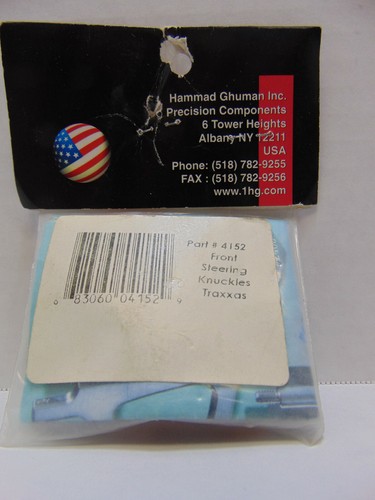 HG Hammad Ghuman #4152 Traxxas Front Steering Knuckles NIB - Picture 2 of 2