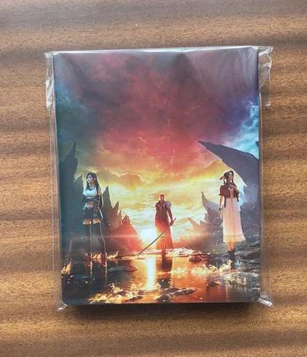 Steelbook from Final Fantasy VII 7 Rebirth G2 PS5 PC New Metal Case CUSTOMS FREE