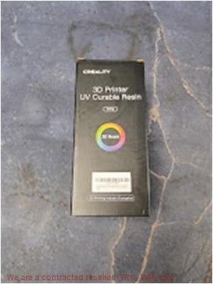 - Crealty 3D Printer UV Curable Resin 500g New! GREY
