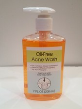 Oil-Free Acne Wash Cleanser Treatment -Salicylic Acid - 7 Fl OZ 206 mL 