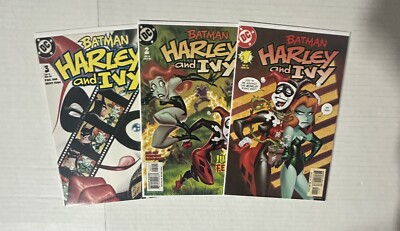 DC: Batman- Harley And Ivy Vol. 1 (2004) #1-3 Complete Set
