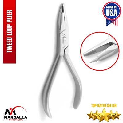 Dental Tweed Loop Plier Arch Forming Wire Bending Adjusting Orthodontic Pliers  